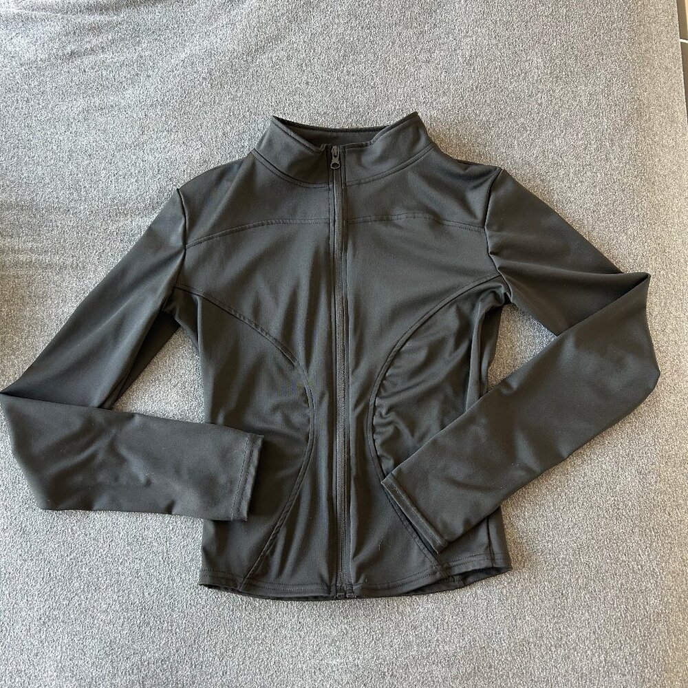 Black Workout Jacket/Zip Up